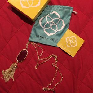 HOLIDAY PRICING  Kendra Scott Rayne Long Tassel Necklace NWOT